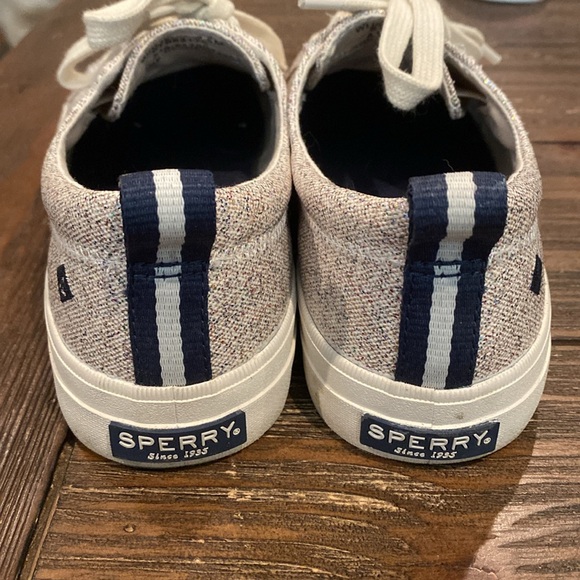 Womens Confetti Sparkle Sperry Sneakers Size 7.5 - Picture 4 of 8